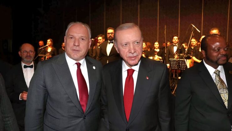 DAMKA, ERDOĞANLARIN VERDİĞİ YEMEĞE KATILDI