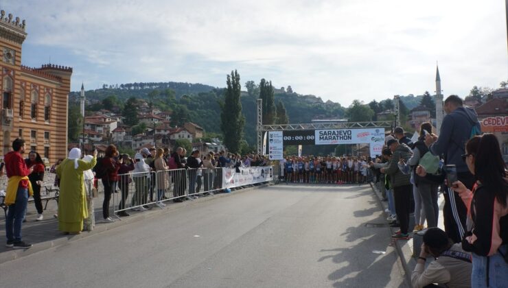 SARAYBOSNA MARATONU, 44 ÜLKEDEN 2 BİNE YAKIN SPORSEVERİ BİR ARAYA GETİRDİ