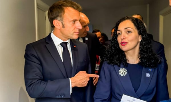 OSMANİ, MACRON İLE GÖRÜŞTÜ