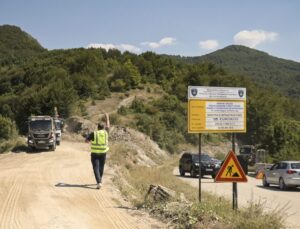 PRİZREN- KALKANDELEN YOL YAPIMI ÇALIŞMASI BAŞLADI