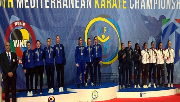 AKDENİZ ÜLKELERİ KARATE ŞAMPİYONASI’NDA KOSOVA 8 MADALYA KAZANDI  