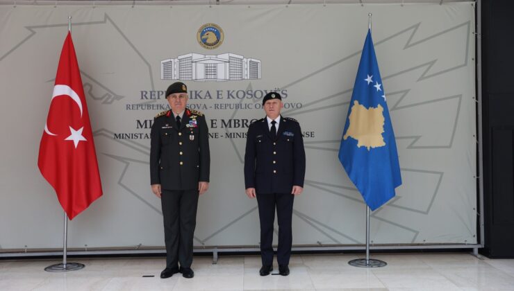 FSK KOMUTANI JASHARİ, ORGENERAL GÜRAK’I KABUL ETTİ