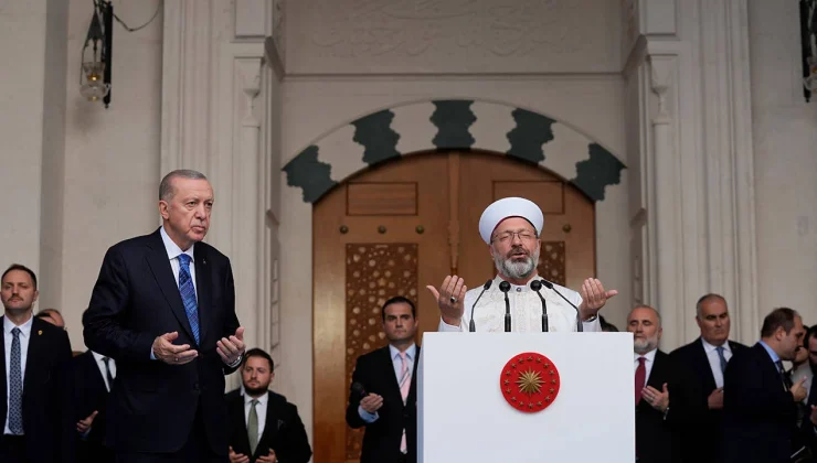 ERDOĞAN TİRAN’DA NAMAZGAH CAMİİ’NİN AÇILIŞINI YAPTI