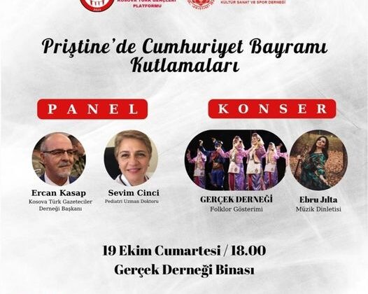 PRİŞTİNE’DE PANEL VE KONSER DÜZENLENECEK