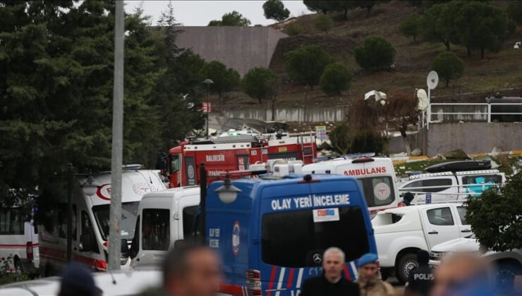 BALIKESİR’DE PATLAYICI ÜRETİLEN FABRİKADA PATLAMA