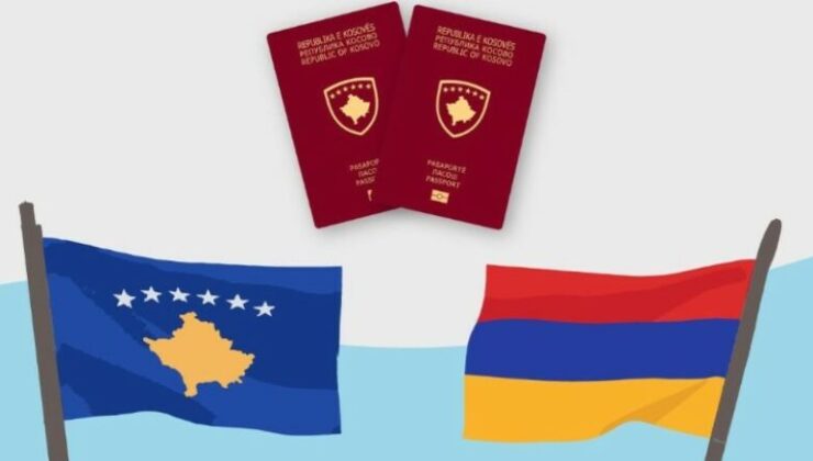 ERMENİSTAN KOSOVA PASAPORTUNU TANIDI