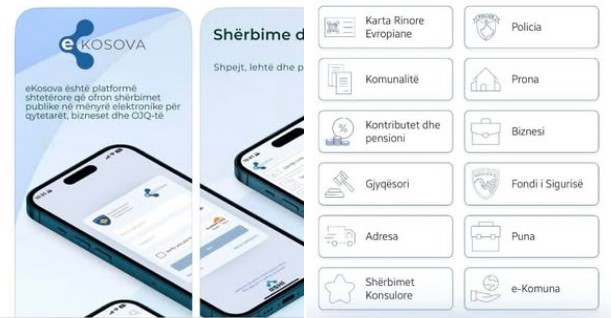 e-KOSOVA UYGULAMASI ARTIK TELEFONA İNDİRİLEBİLİYOR