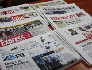 KOSOVA 5 YIL GÜNLÜK GAZETESİZ