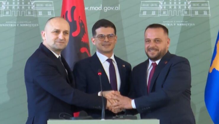 KOSOVA, ARNAVUTLUK VE HIRVATİSTAN “ÜÇLÜ ASKERİ İŞBİRLİĞİ BİLDİRGESİ”NE İMZA ATTI